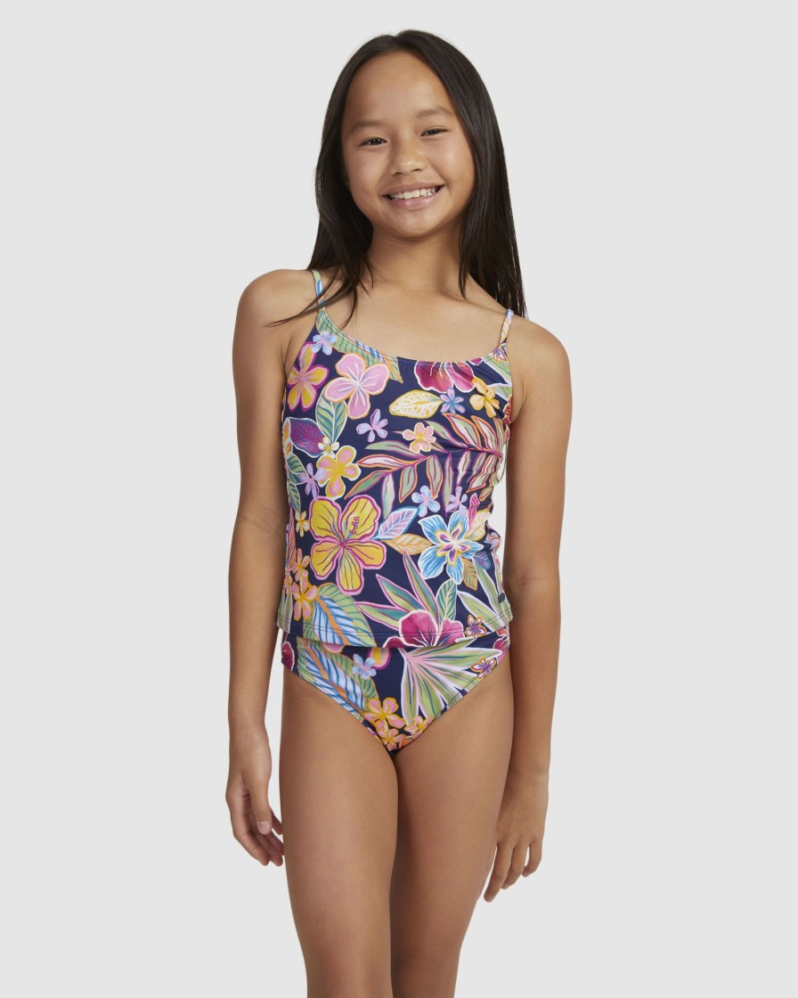 Youth ROXY Clothing | Girls 6-16 Paradise Tripini Two Piece Tankini Set