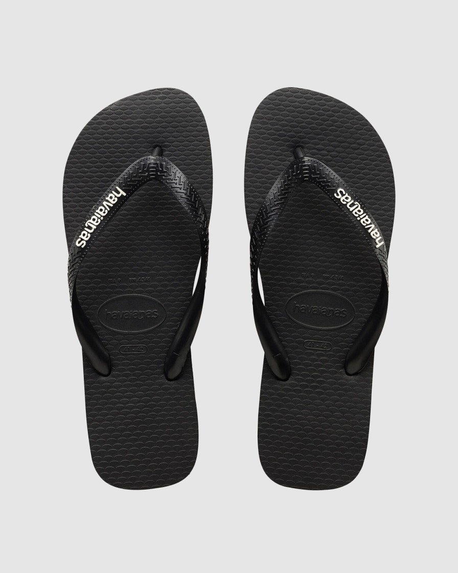 Men HAVAIANAS Thongs | Logo Filete Bw