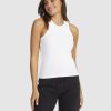 Women ROXY Tops | Womens Baseline Rib Knit Vest Top