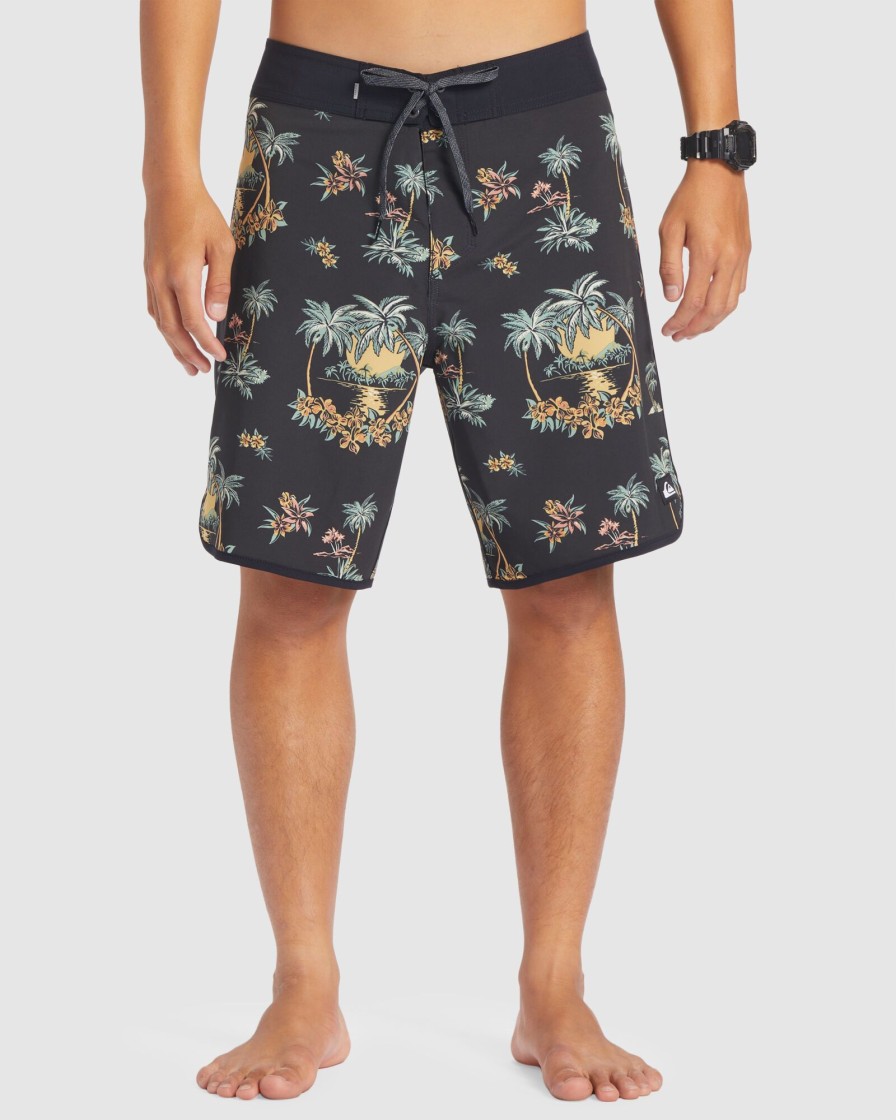 Men QUIKSILVER Boardshorts | Mens Surfsilk Scallop 19" Board Shorts