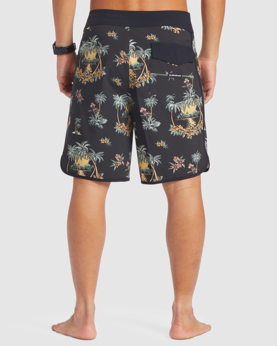 Men QUIKSILVER Boardshorts | Mens Surfsilk Scallop 19" Board Shorts