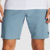 Men BILLABONG Shorts | Crossfire Slub Submersible 19" Shorts