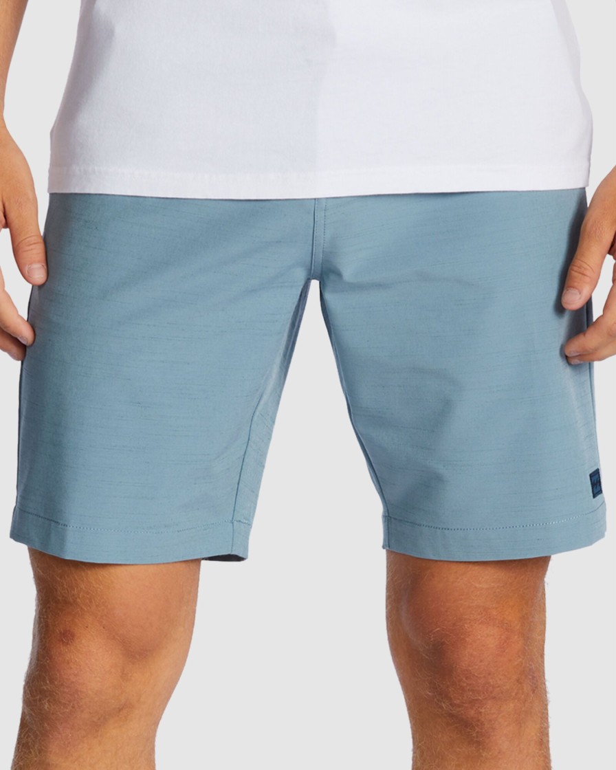 Men BILLABONG Shorts | Crossfire Slub Submersible 19" Shorts