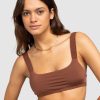 Women ROXY Bikini Tops | Silky Island Bralette