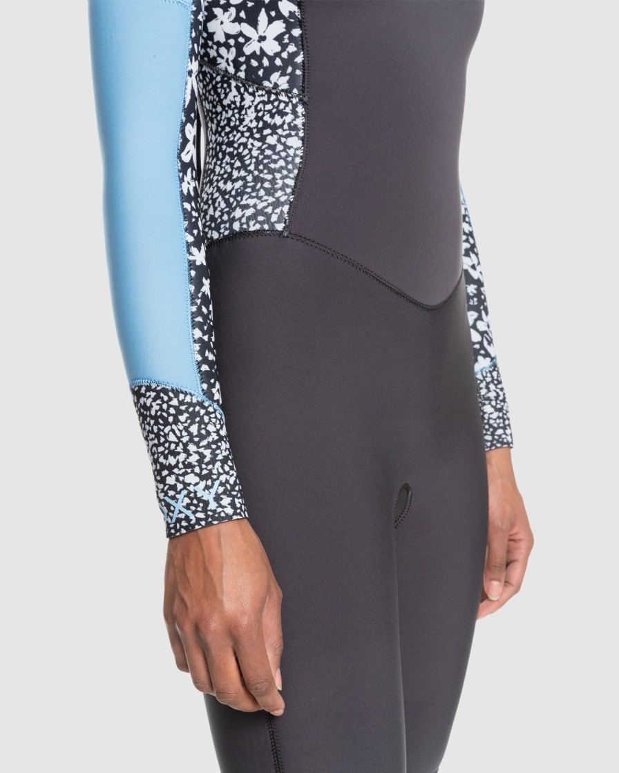 Women ROXY Wetsuits | Womens 4/3Mm Swell Series Back Zip Wetsuit