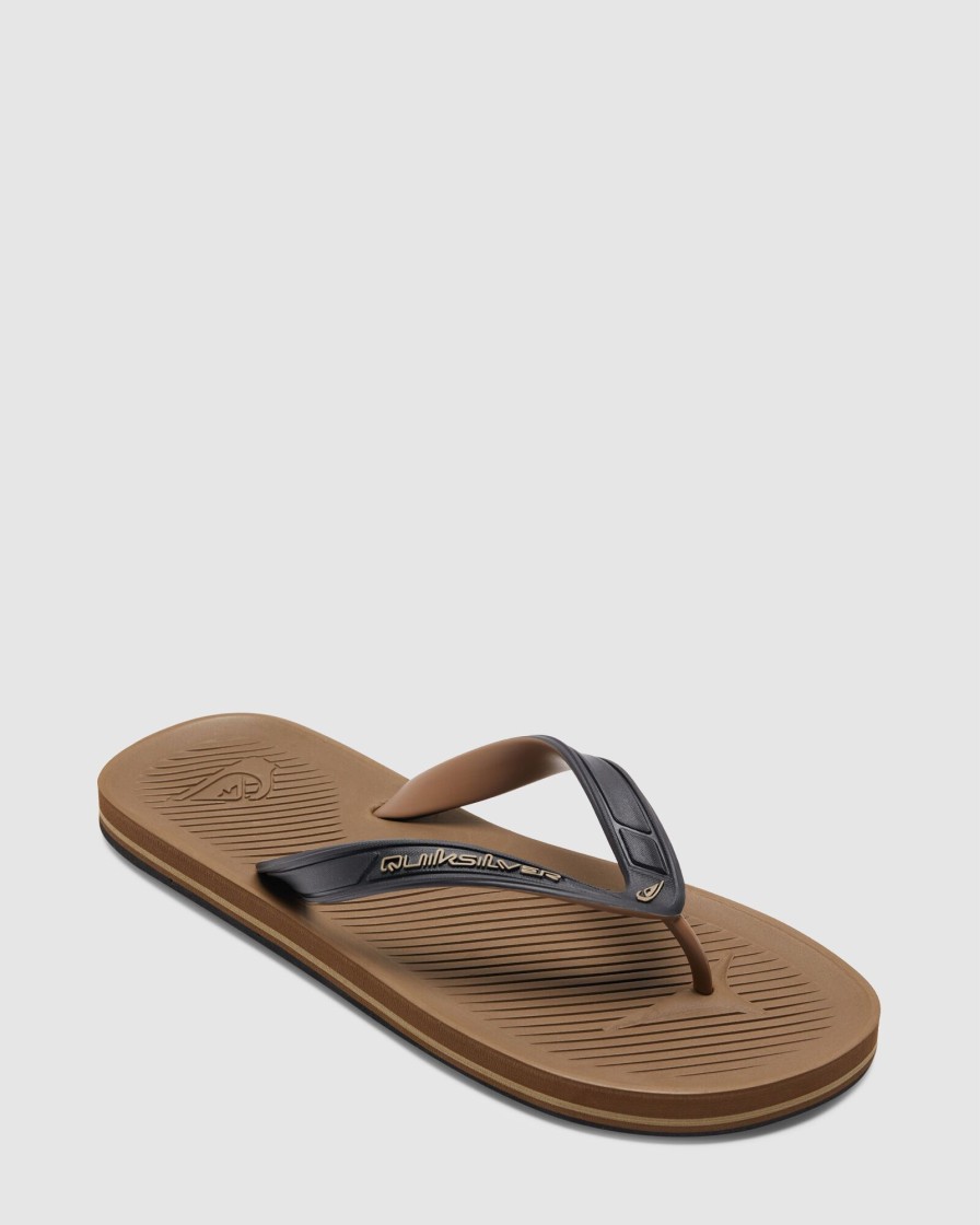 Men QUIKSILVER Thongs | Mens Haleiwa Core Flip-Flops