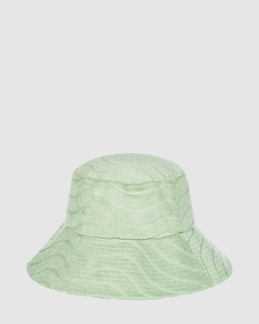 Women ROXY Headwear | Womens Sunny Palm Bucket Hat