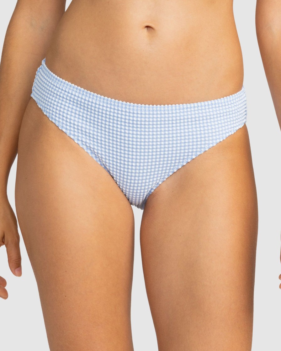 Women ROXY Bikini Bottoms | Gingham Hipster