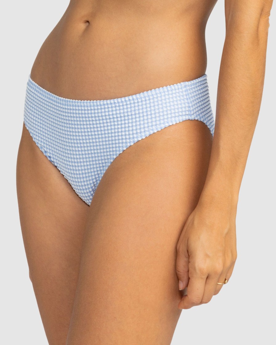 Women ROXY Bikini Bottoms | Gingham Hipster