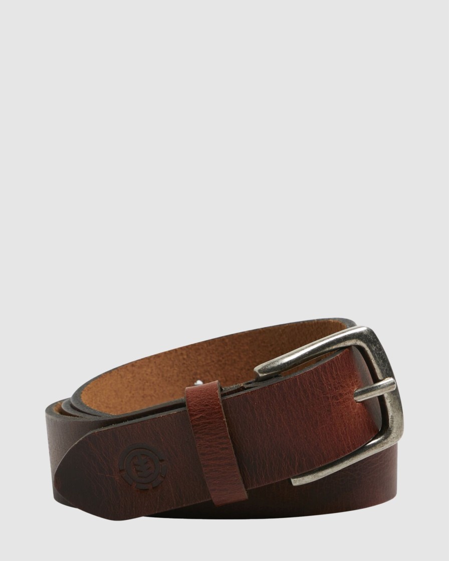 Men ELEMENT Belts | Foundation Leather Belt