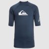 Youth QUIKSILVER Clothing | Boys 8-16 All Time Short Sleeve Rash Vest