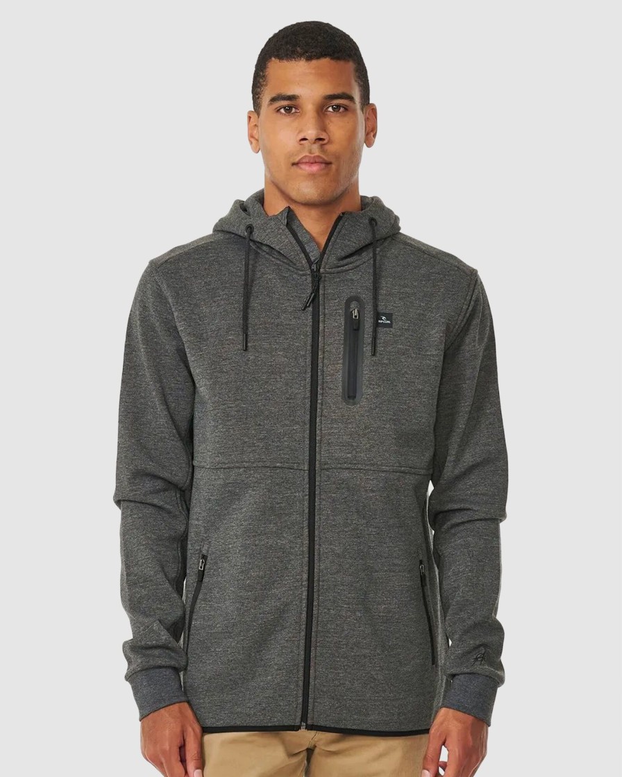 Men RIP CURL Jumpers & Hoodies | Anti Series Departed Zip Thr