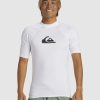 Men QUIKSILVER Rashvests | Everyday Upf50 Comp Ss