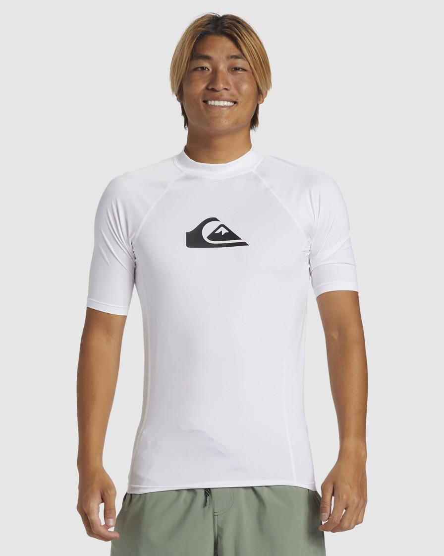 Men QUIKSILVER Rashvests | Everyday Upf50 Comp Ss