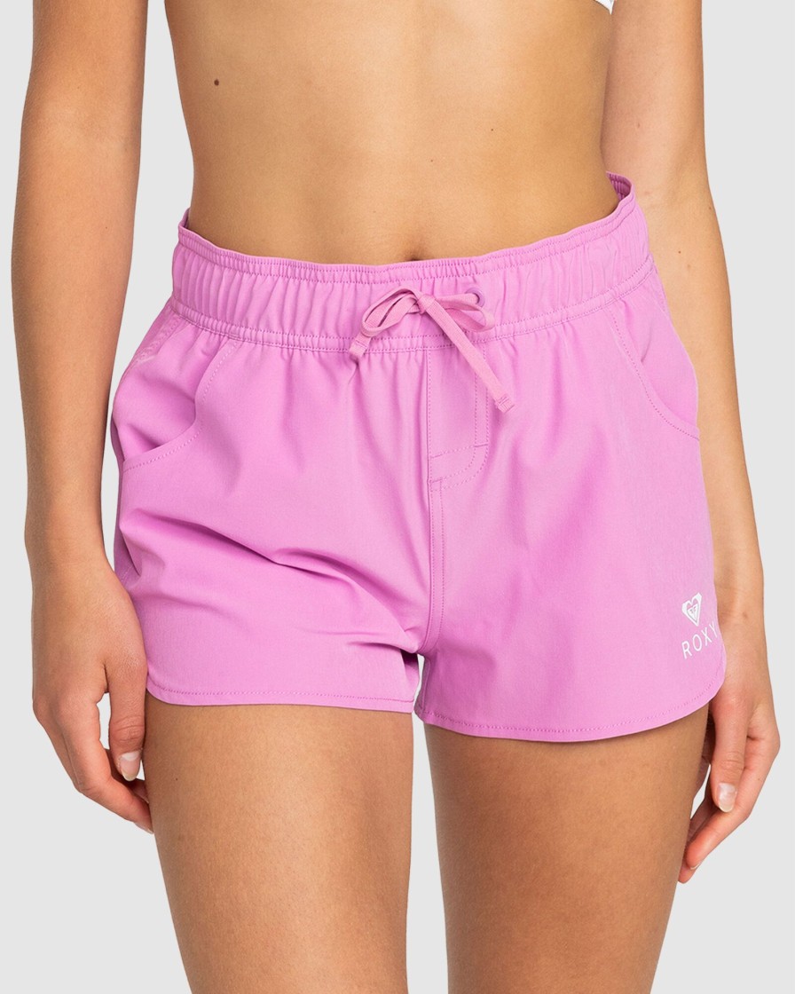 Women ROXY Overswim | Womens Roxy Wave 2" Board Shorts