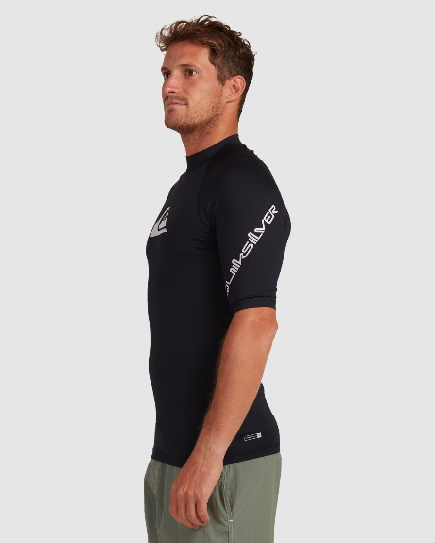 Men QUIKSILVER Rashvests | Mens All Time Short Sleeve Rash Vest