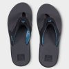 Men REEF Thongs | Fanning Thong - Black Silver