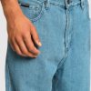 Men QUIKSILVER Jeans | Mens Baggy Nineties Wash Jeans