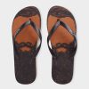 Men KUSTOM Thongs | Blend Base Black Vintage 2Fa