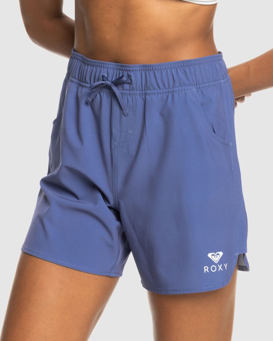 Women ROXY Overswim | Womens Roxy Wave 5" Board Shorts