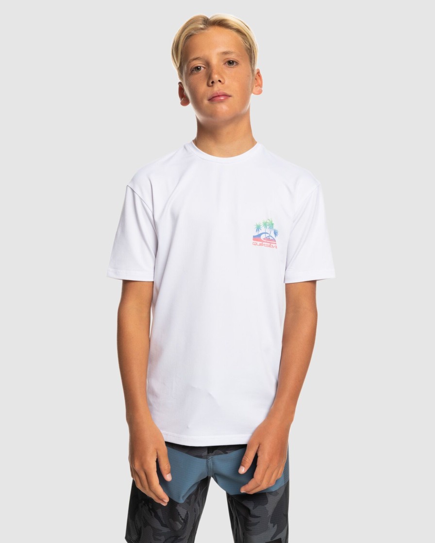 Youth QUIKSILVER Clothing | Boys 8-16 Mix Session Short Sleeve Surf T-Shirt