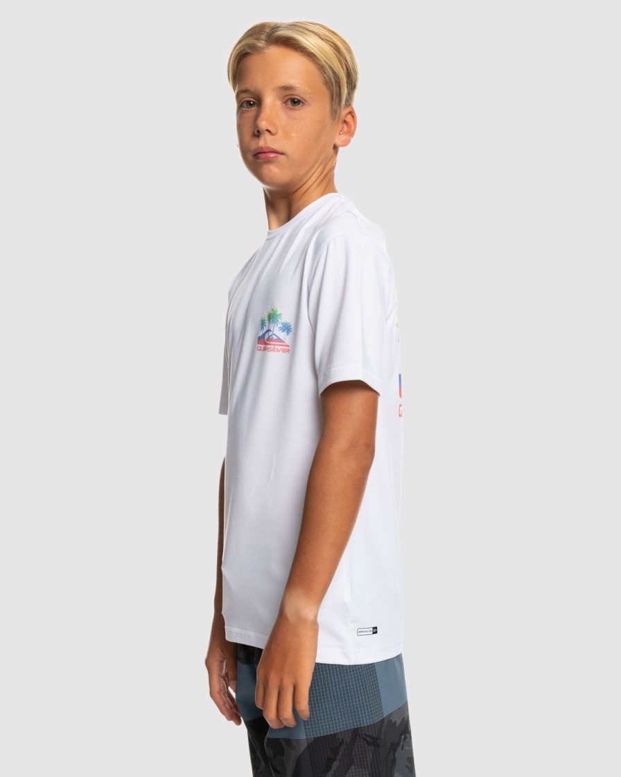 Youth QUIKSILVER Clothing | Boys 8-16 Mix Session Short Sleeve Surf T-Shirt