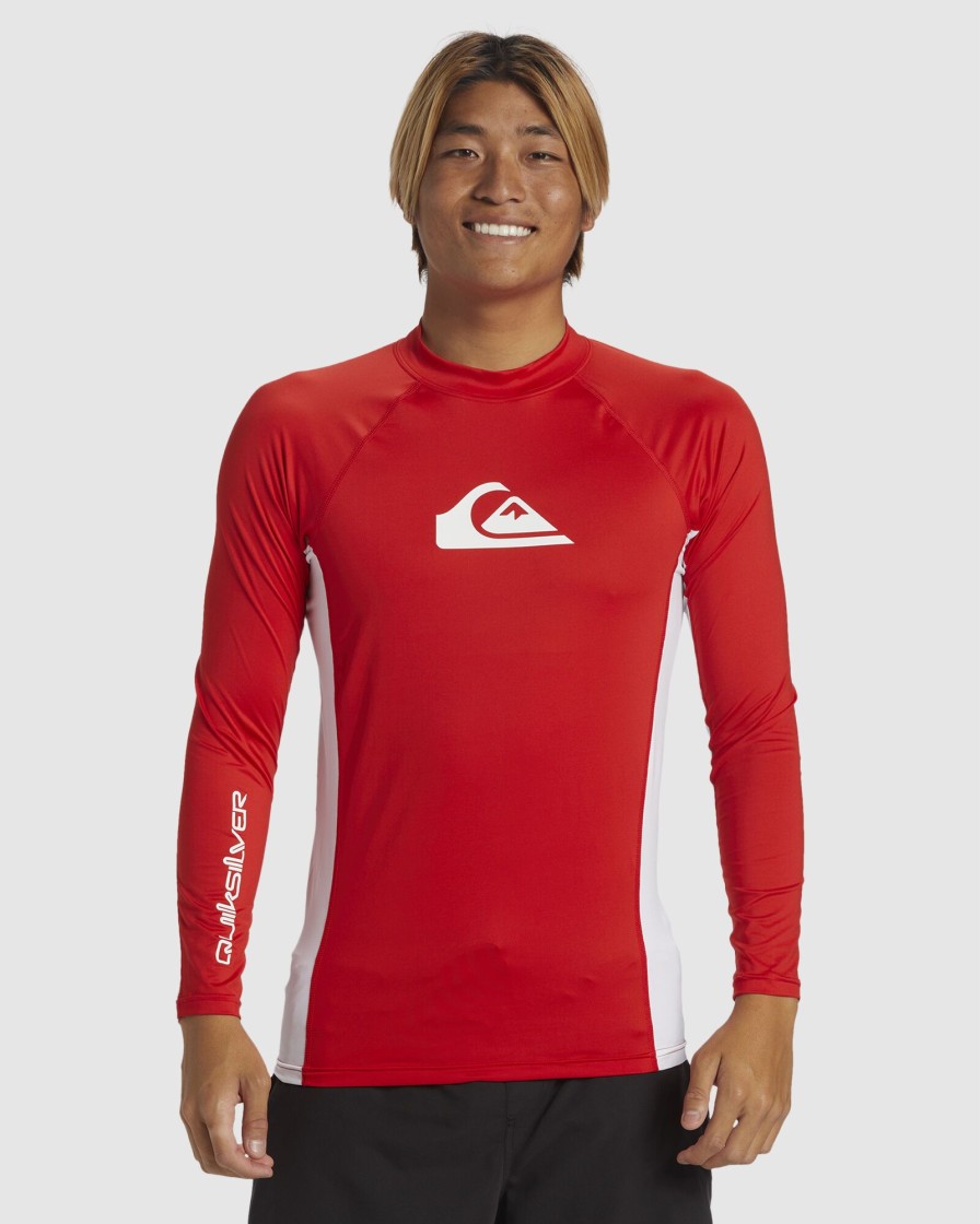 Men QUIKSILVER Rashvests | Everyday Upf50 Comp Ls