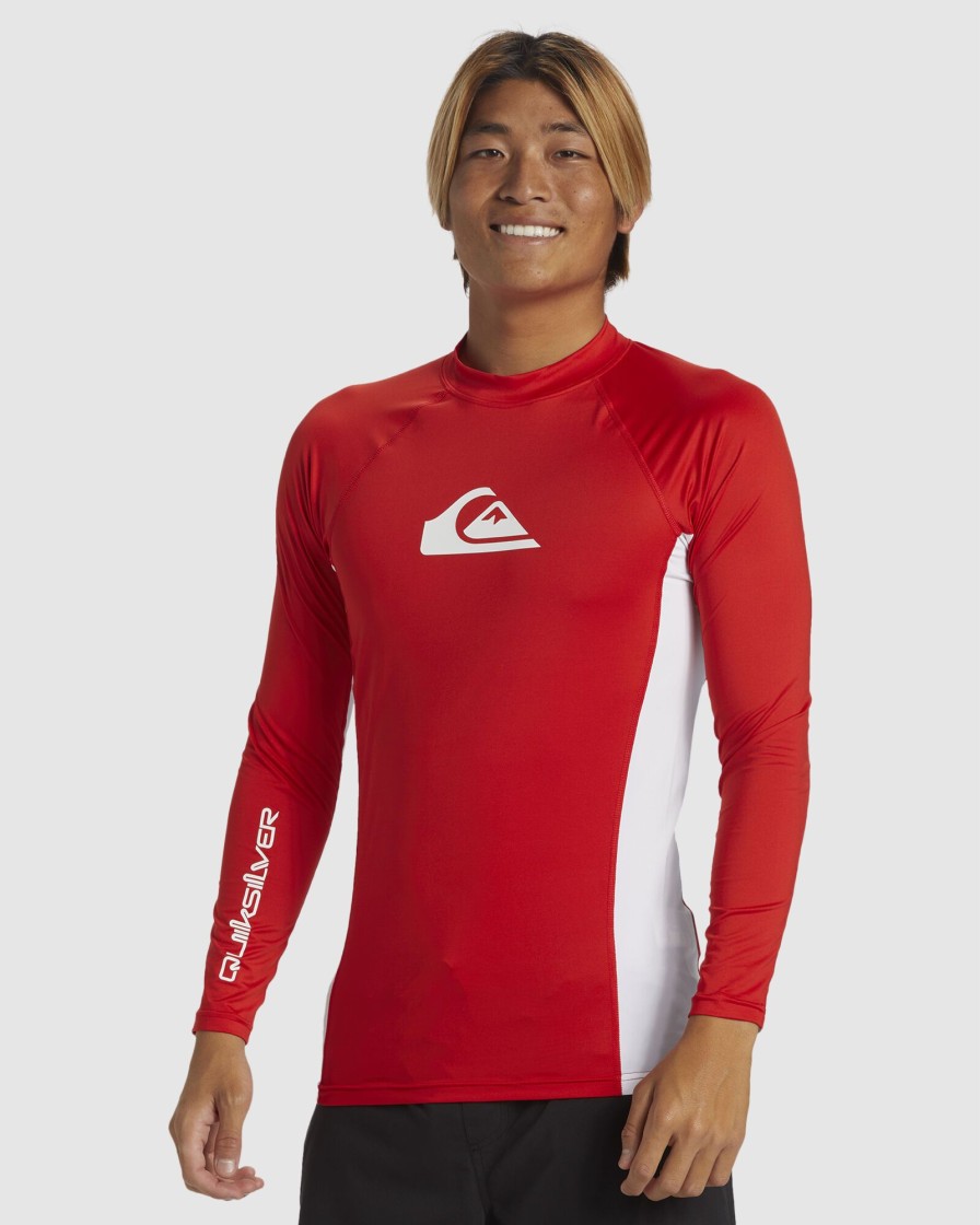 Men QUIKSILVER Rashvests | Everyday Upf50 Comp Ls