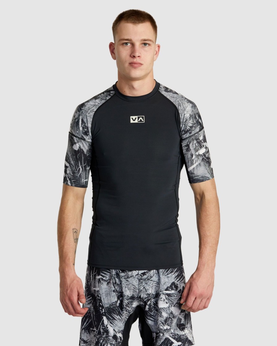 Men RVCA Rashvests | Hawaii Sport Rashguard Ss