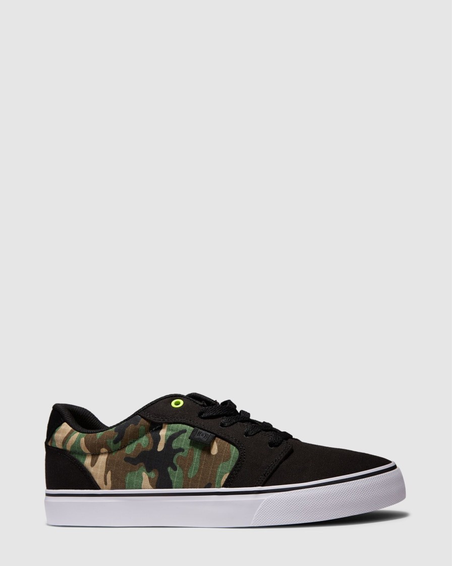 Men DC SHOES Sneakers | Men'S Anvil Canvas Shoes