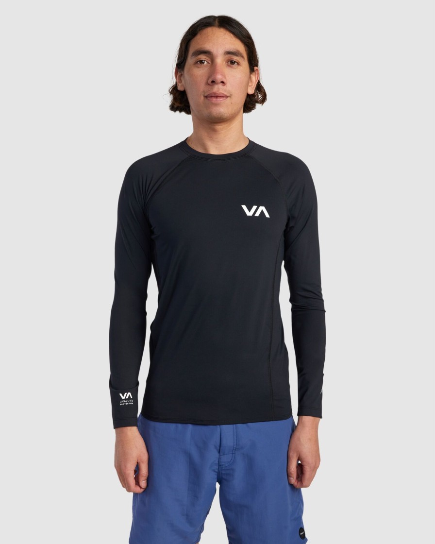 Men RVCA Rashvests | Rvca Long Sleeve Rashguard