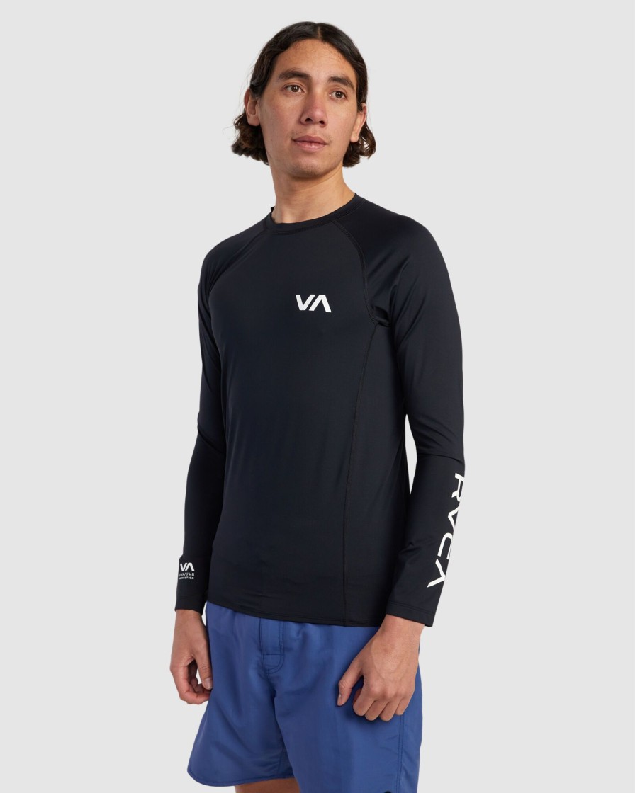 Men RVCA Rashvests | Rvca Long Sleeve Rashguard