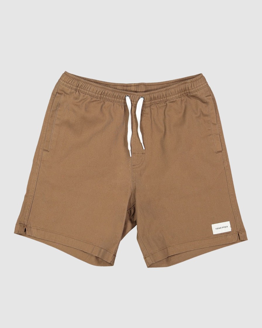 Youth VONZIPPER Clothing | Youth Twill Dogs Short