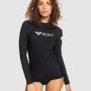 Women ROXY Swim Essentials | Womens Roxy Heater Long Sleeve Thermal Rash Guard