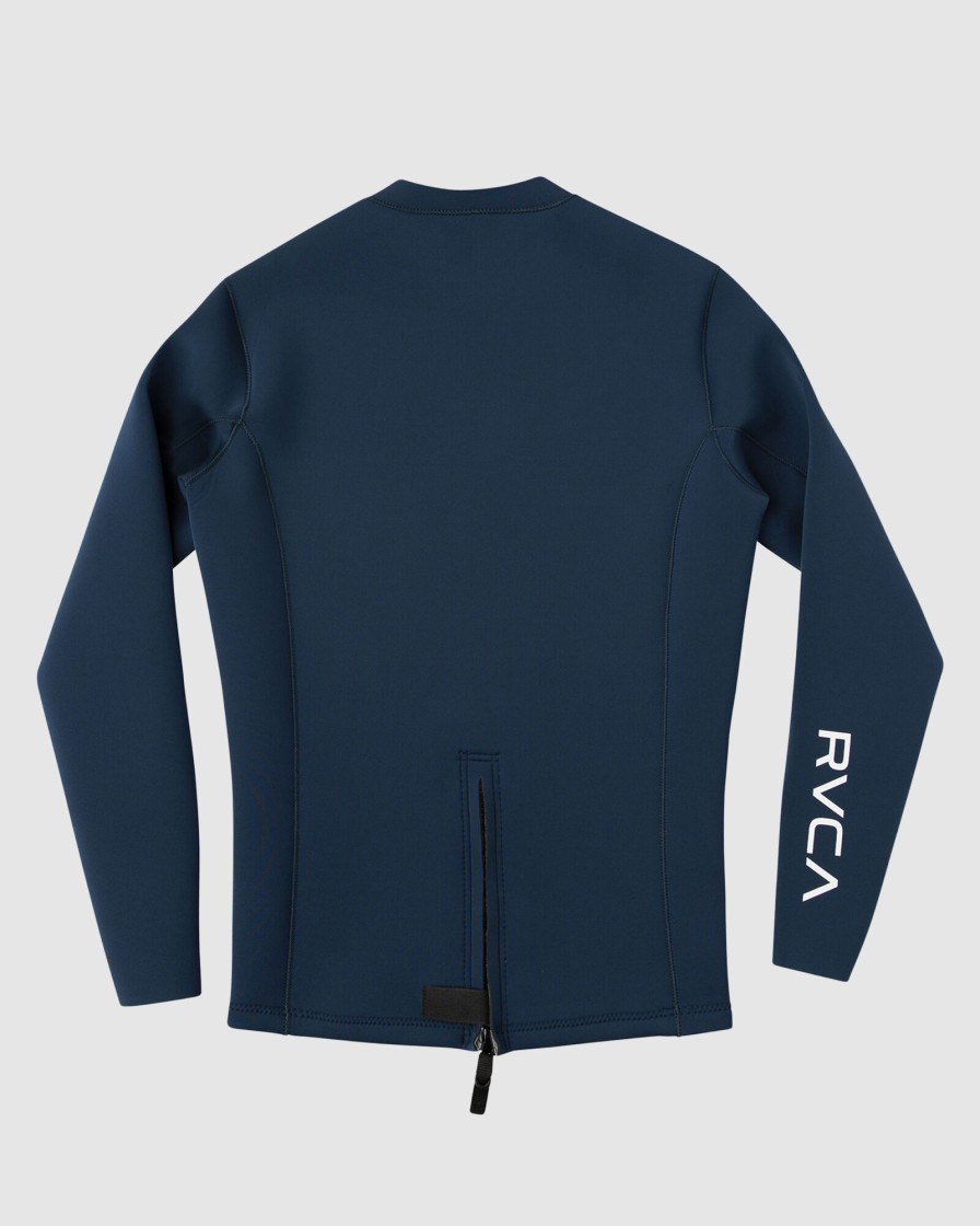 Men RVCA Wetsuits | Back Zip Neoprene 2 Wetsuit Jacket