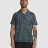 Men RVCA Shirts | Dark Botanical Shirt