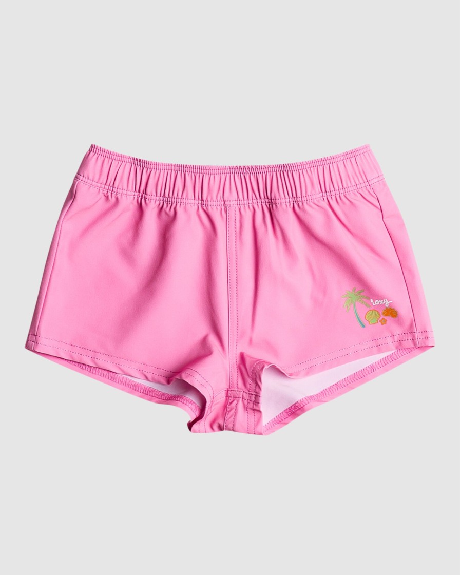 Youth ROXY Clothing | Girls 2-7 Solid Basic Board Shorts