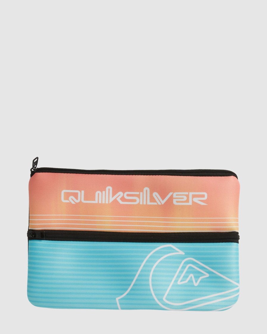 Youth QUIKSILVER Accessories | Blocked Jumbo Pencil Case