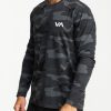 Men RVCA Knitwear | Sport Vent Long Sleeve T-Shirt