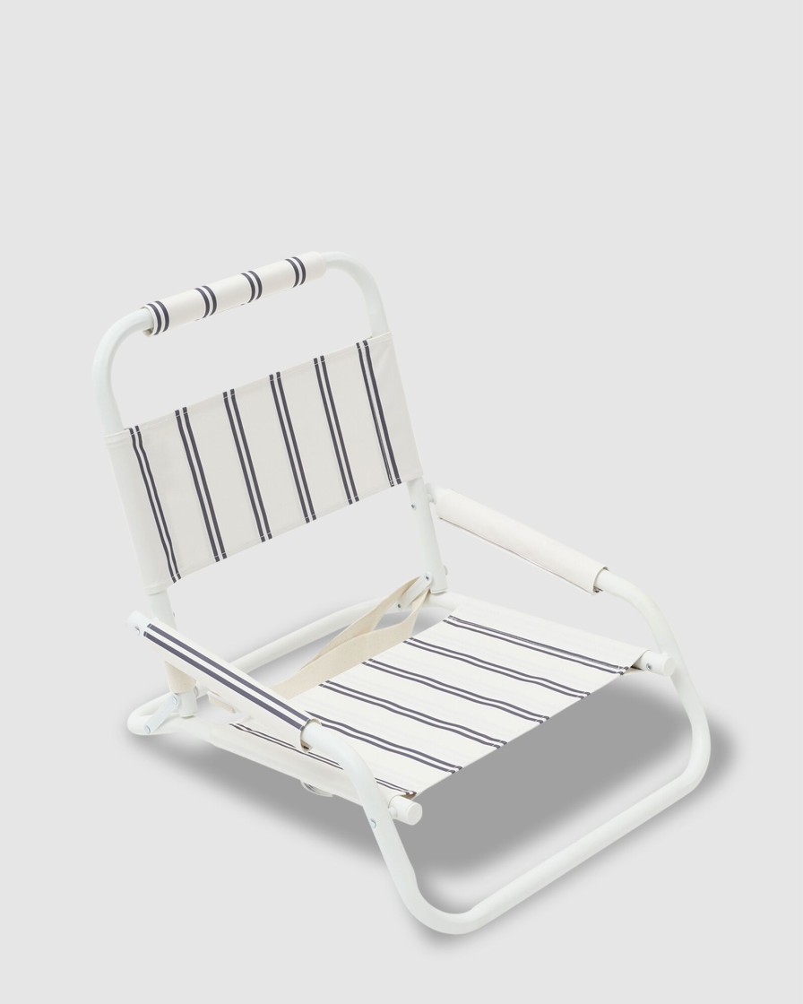 Women SUNNYLIFE General | Beach Chair Charcoal Stripe