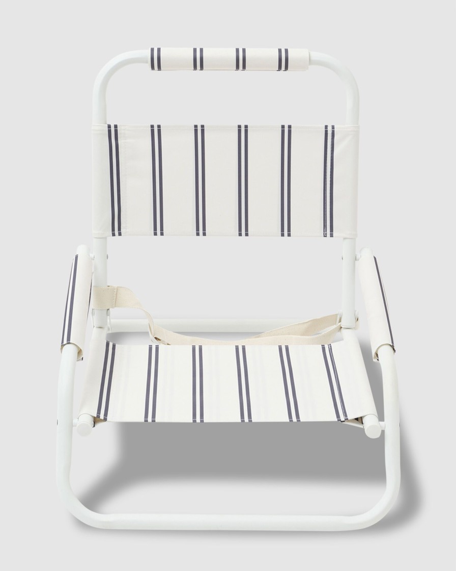 Women SUNNYLIFE General | Beach Chair Charcoal Stripe