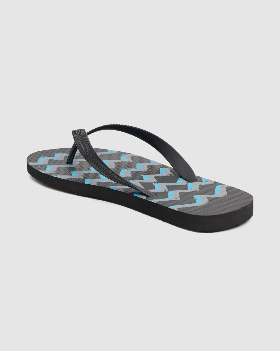 Men KUSTOM Thongs | Blend Base Zig Zag