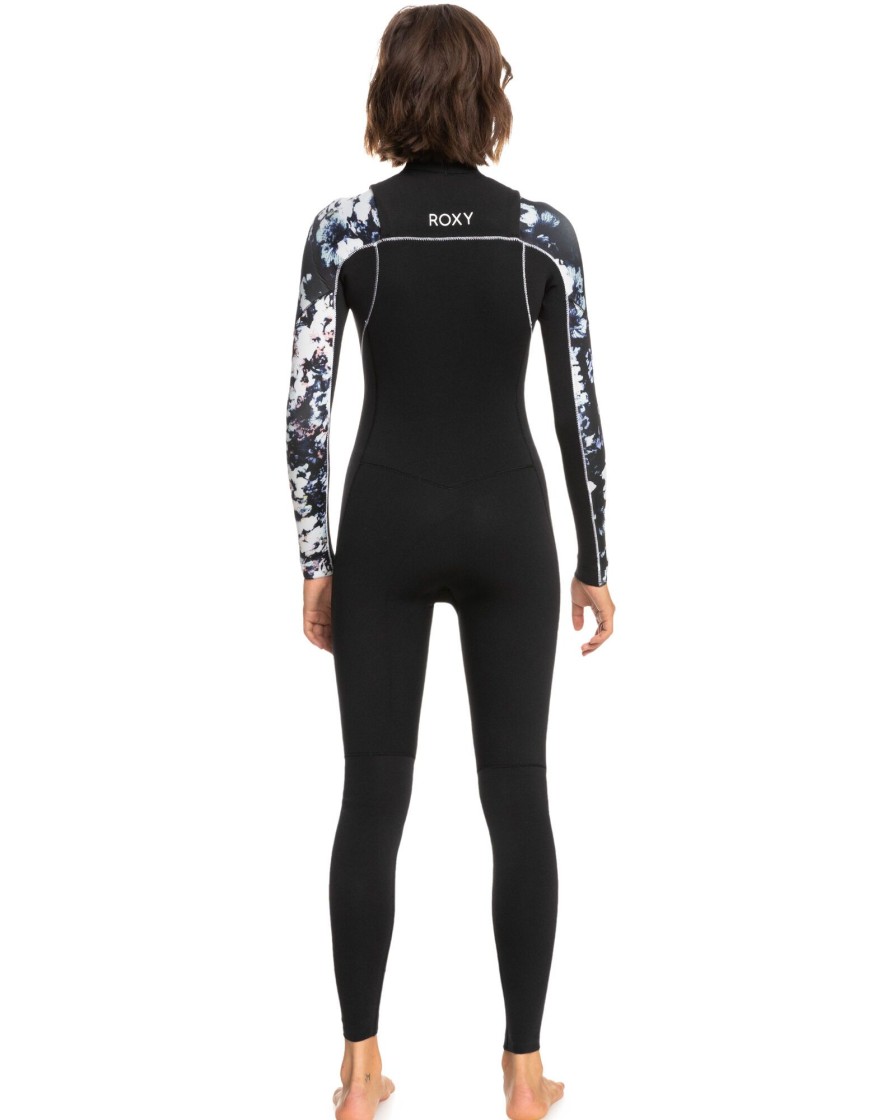 Women ROXY Wetsuits | 3/2Mm Elite Chest Zip Wetsuit