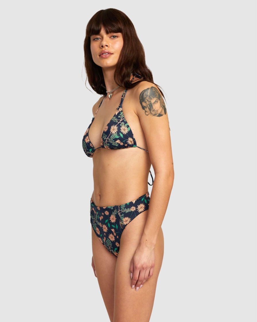 Women RVCA Bikini Tops | Byrd Halter Triangle