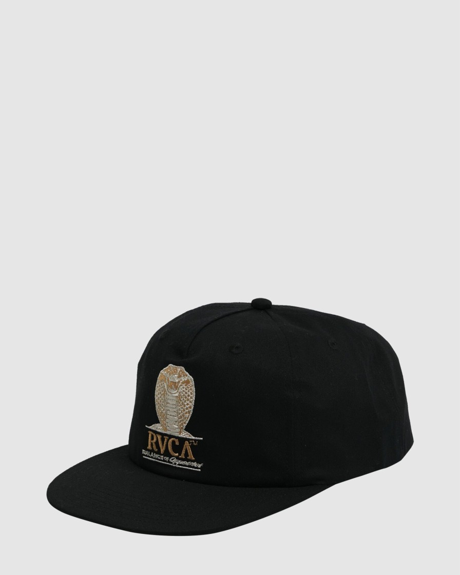 Men RVCA Headwear | King Kobra Snapback Cap