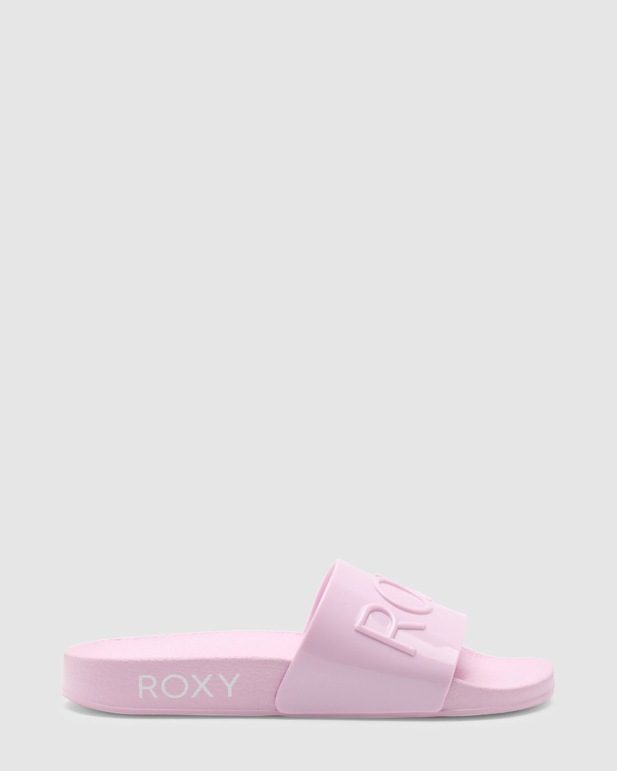 Youth ROXY Footwear | Girls Slippy Jelly Slider Sandals