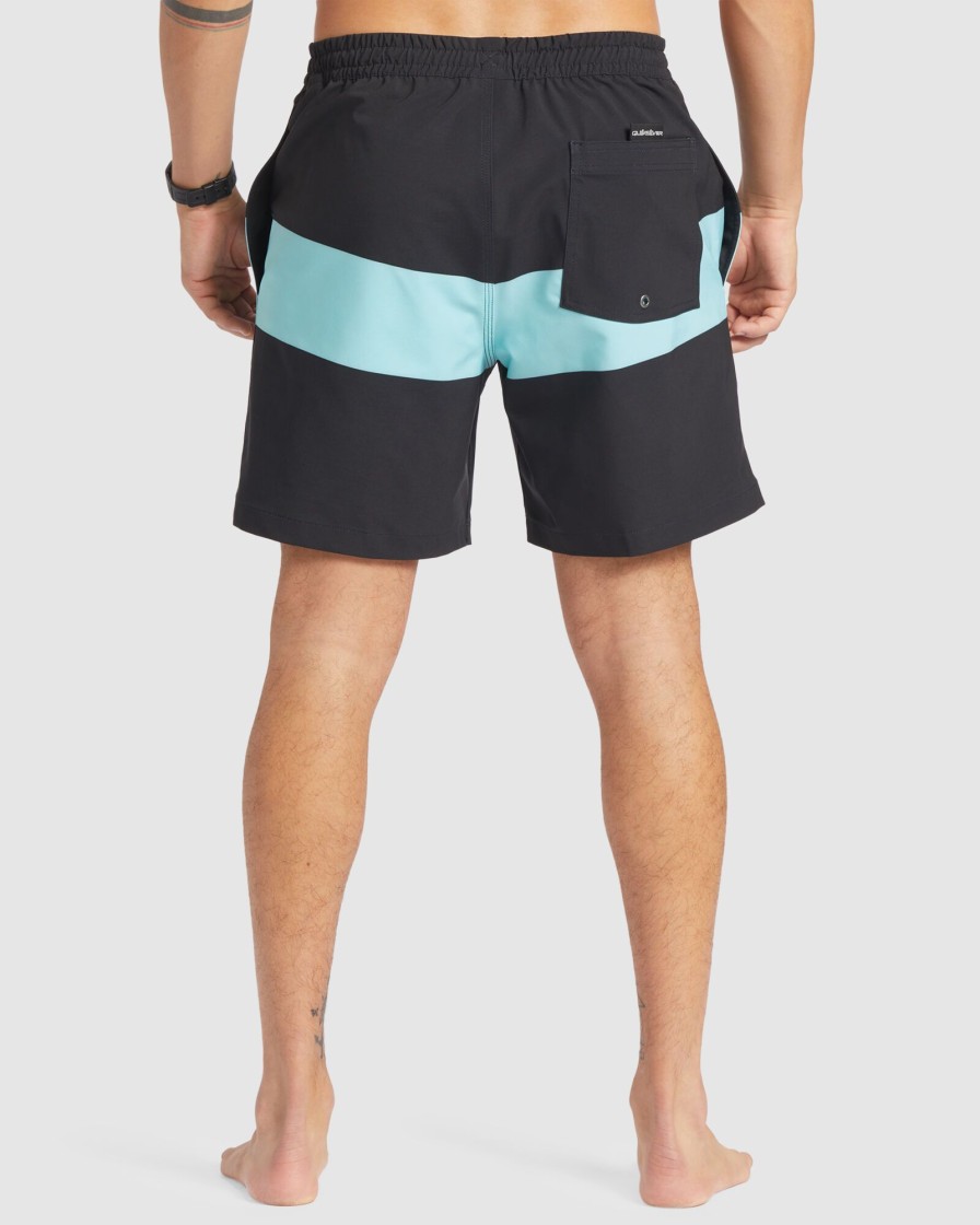 Men QUIKSILVER Boardshorts | Mens Surfsilk Mix 17" Swim Shorts