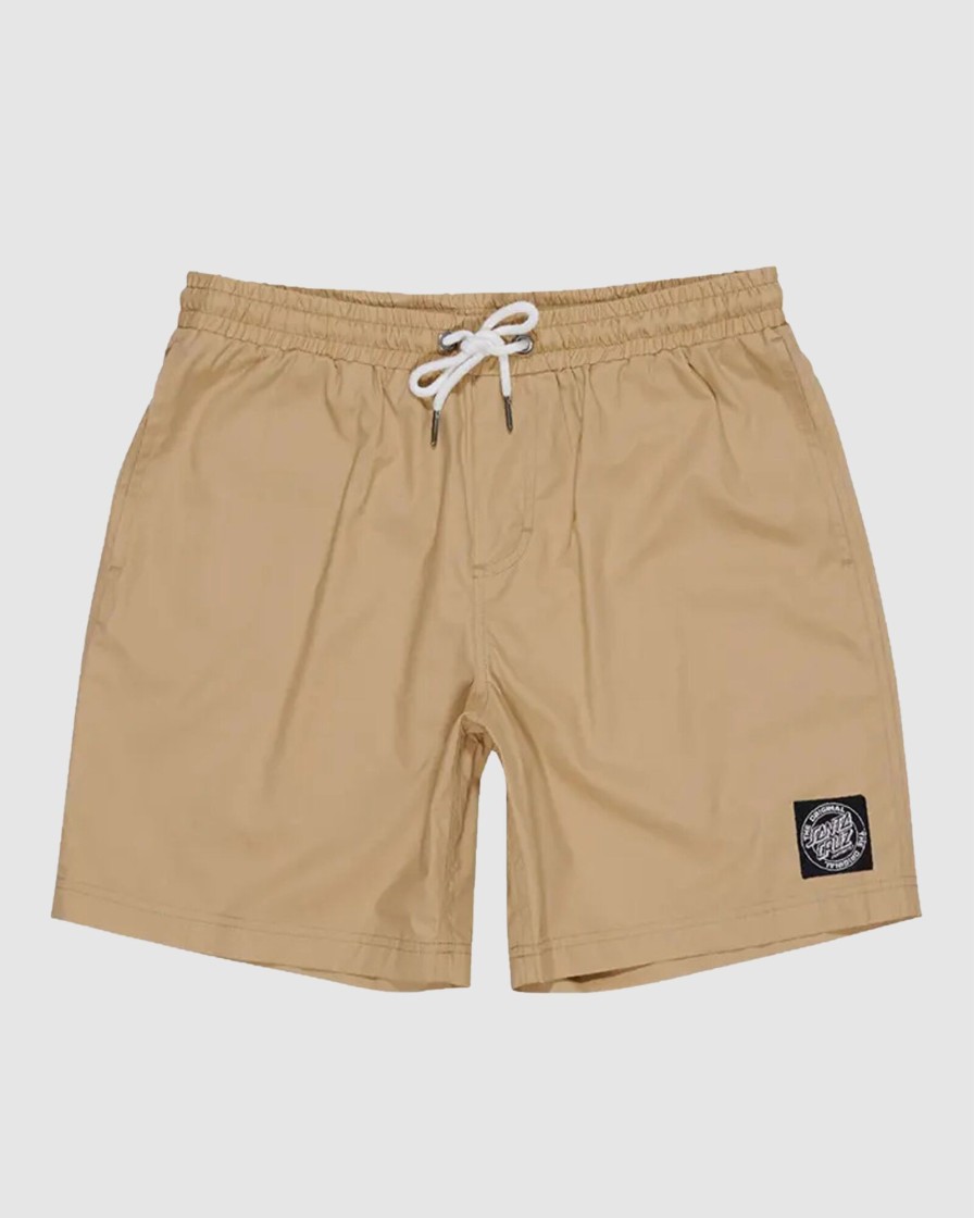 Youth SANTA CRUZ Clothing | Mfg Cruzier Solid Short Brn