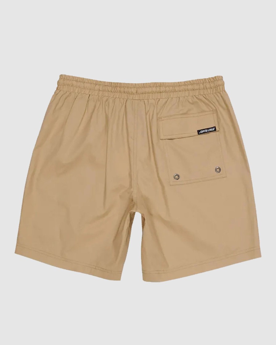 Youth SANTA CRUZ Clothing | Mfg Cruzier Solid Short Brn