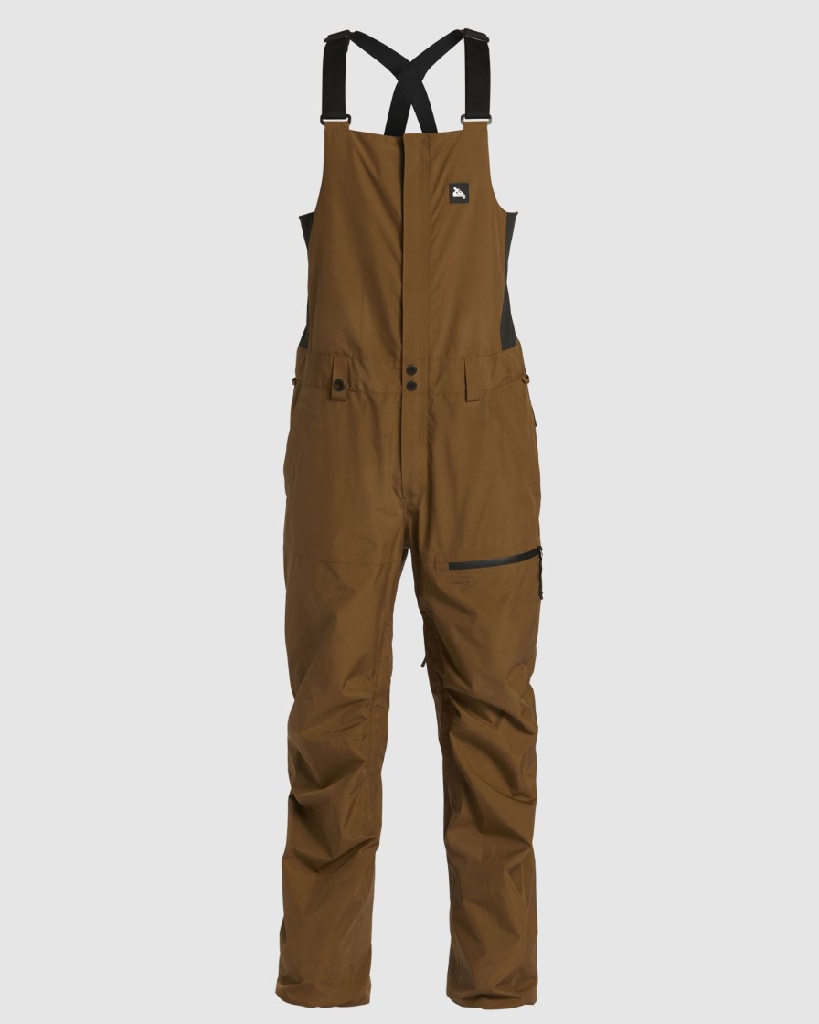 Men QUIKSILVER Pants | Mens Snyc Snow Technical Snow Bib Pants